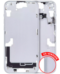Midframe/Frame with Small Parts for iPhone 15 Plus (US Version) (Aftermarket Plus) (Blue)