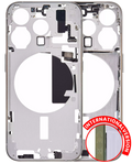 Midframe/Rahmen mit Kleinteilen iPhone 15 Pro Natural Titanium (Aftermarket Plus