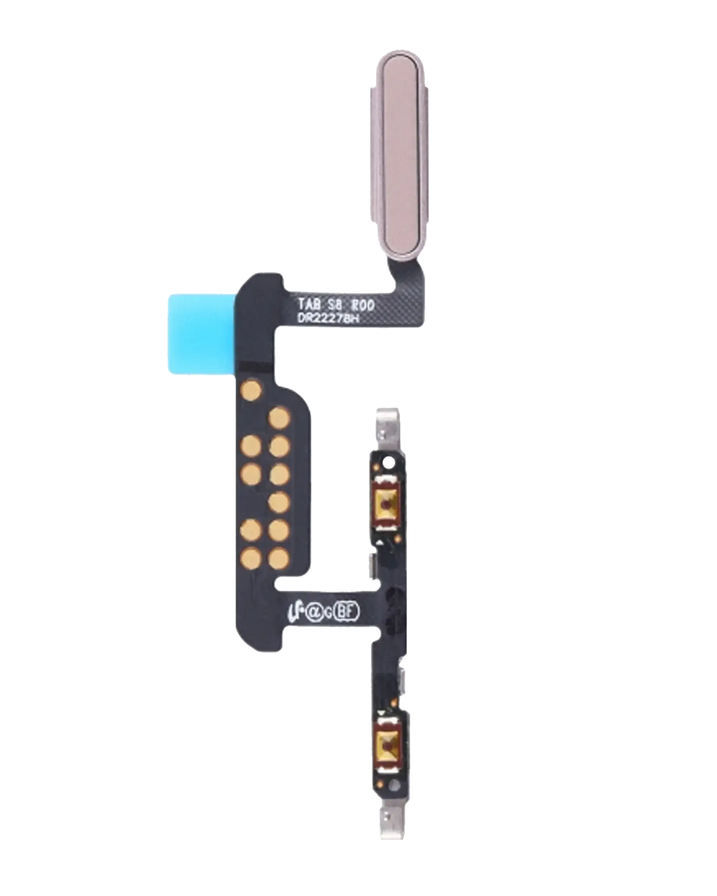 Fingerprint-Sensor-Flex für Samsung Galaxy Tab S8 (X700/X706) Pink Gold