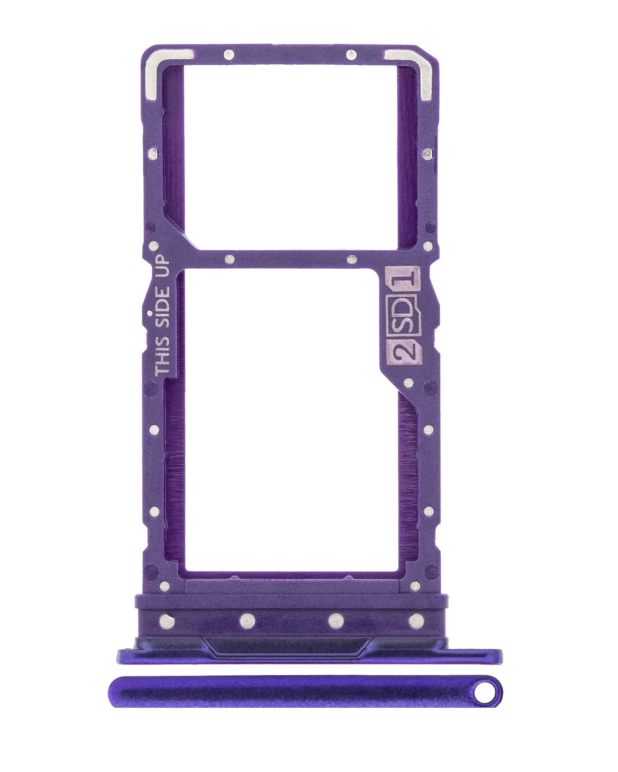 Dual-SIM-Kartenfach für Motorola Moto G9 Power (XT2091 / 2020) (Electric Violet)