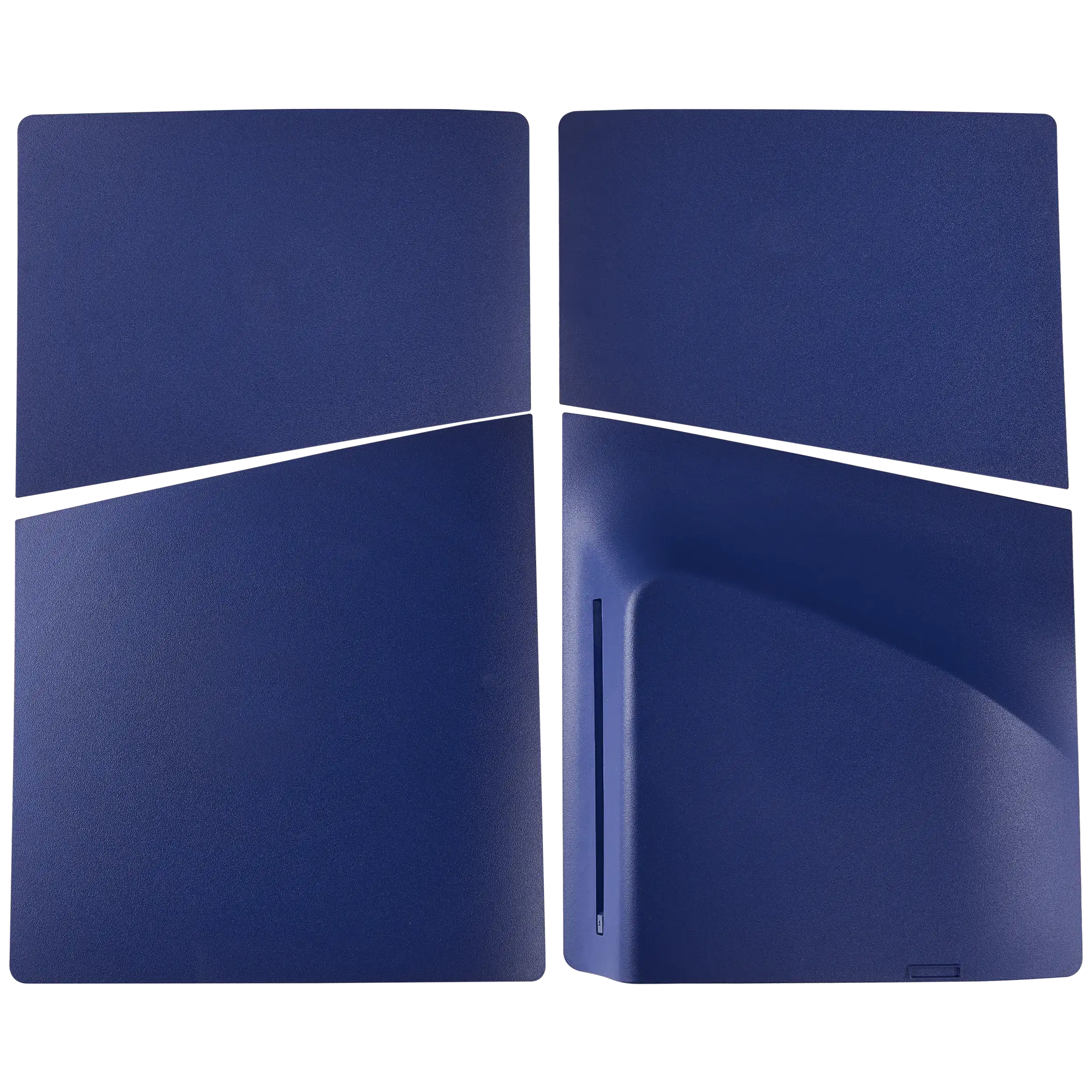 Console Cover (Top and Bottom) for Sony PlayStation 5 Slim Disc Edition – Deep Purple Blue