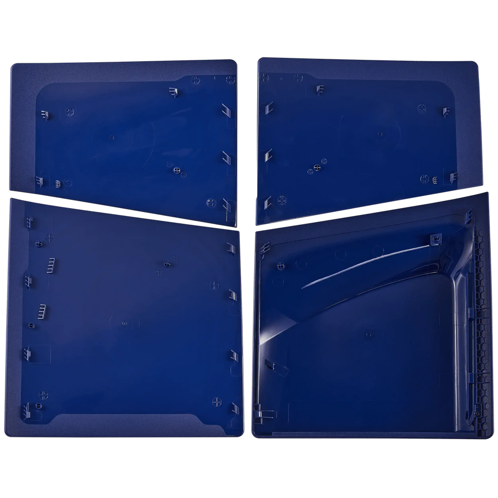 Console Cover (Top and Bottom) for Sony PlayStation 5 Slim Disc Edition – Deep Purple Blue