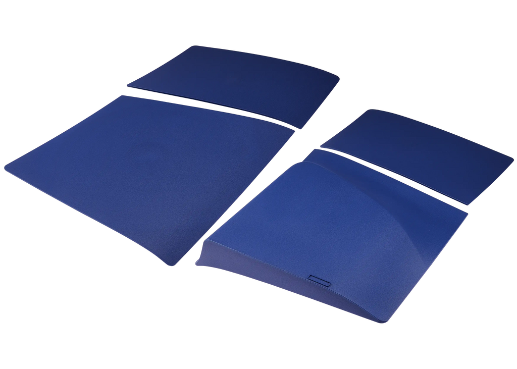 Console Cover (Top and Bottom) for Sony PlayStation 5 Slim Disc Edition – Deep Purple Blue