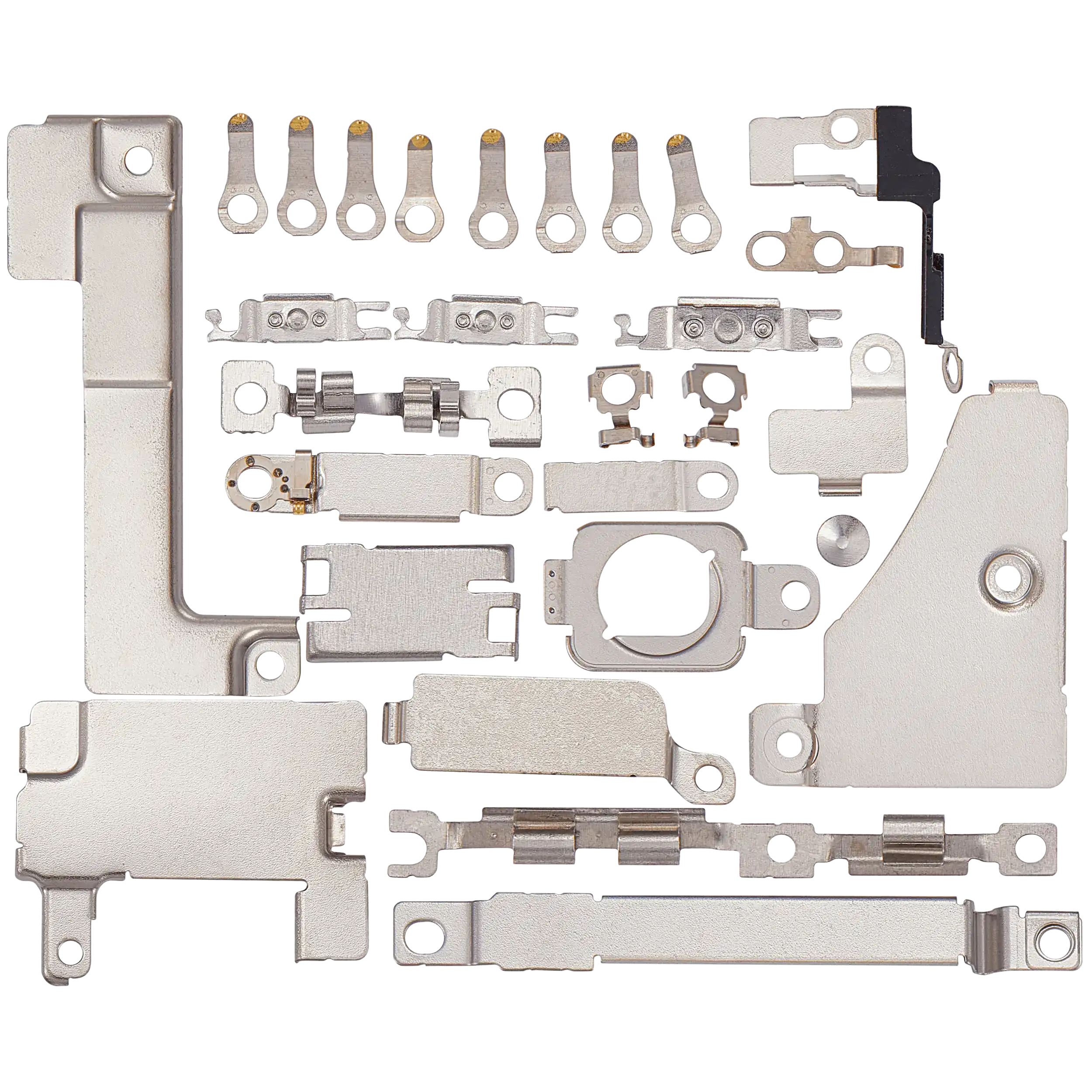 Complete set of small metal brackets for iPhone 15
