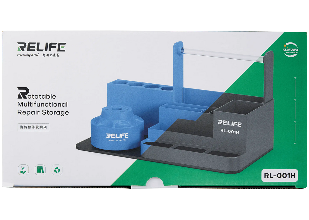 RL-001H Rotatable Multifunctional Repair Organizer, Blue (Relife)
