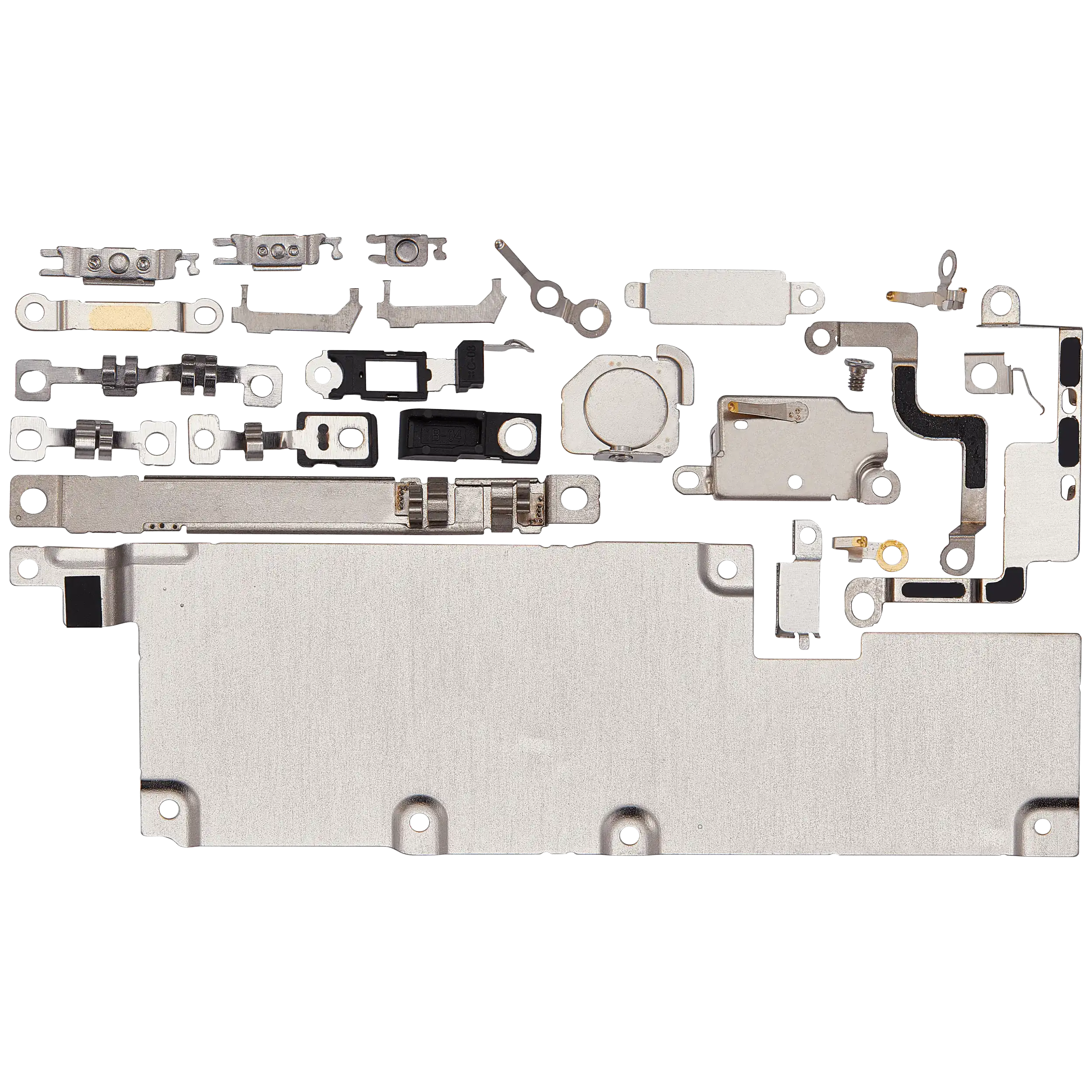 Komplettsatz kleine Metallhalterung für iPhone 15 Pro