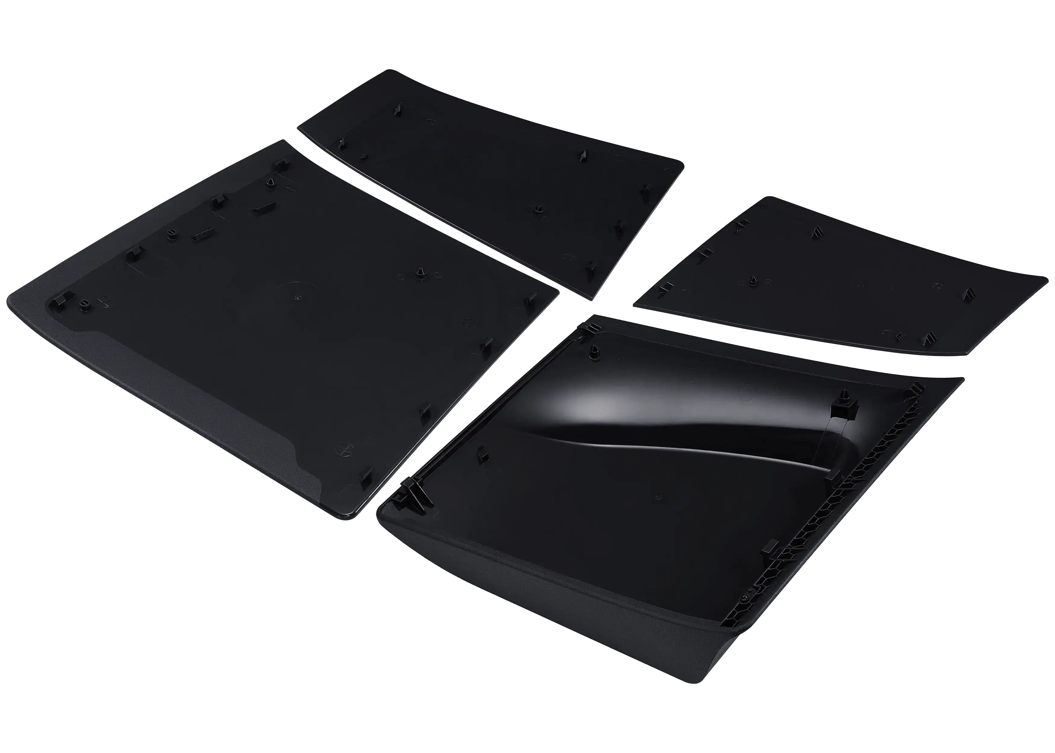Faceplate (top and bottom) for Sony PlayStation 5 Slim Disc Edition (Call of Duty: Black OPS Cold War Zombies)