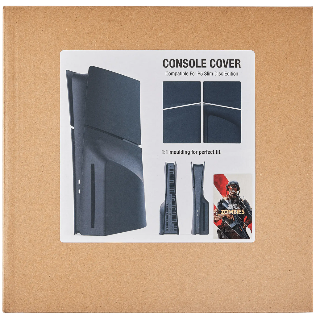 Faceplate (top and bottom) for Sony PlayStation 5 Slim Disc Edition (Call of Duty: Black OPS Cold War Zombies)