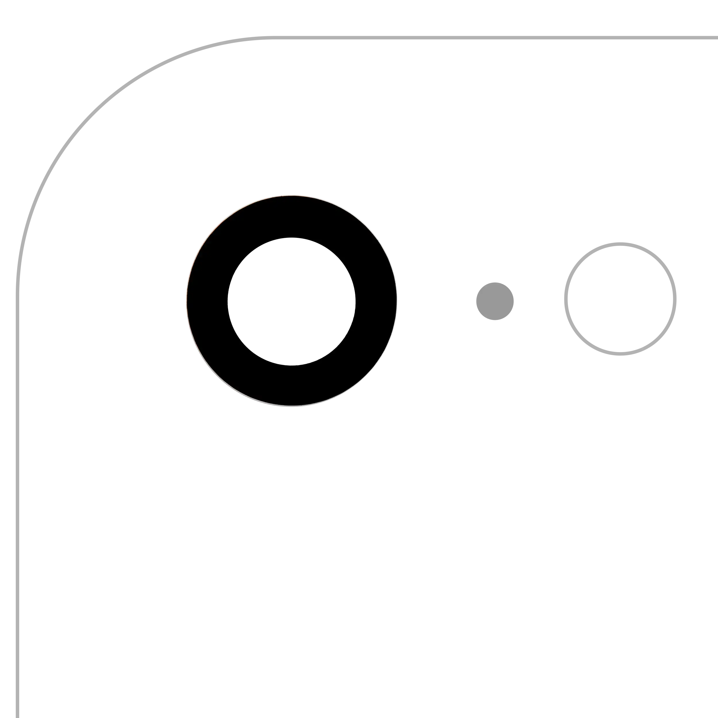 Rear Camera Lens with Adhesive (Glass Only) for iPhone 7 / 8 / SE (2020) / SE (2022) Aftermarket Plus (10-Pack)