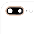 Rear Camera Lens with Holder and Frame for iPhone 8 Plus (Aftermarket Plus) (Gold) (10-Pack)