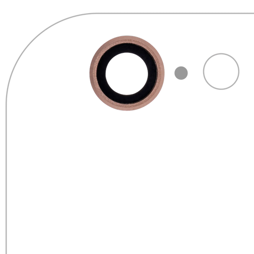 Apple iPhone 6/6S Kameralinse hinten Rose Gold 10er-Pack Saphirglas Premium