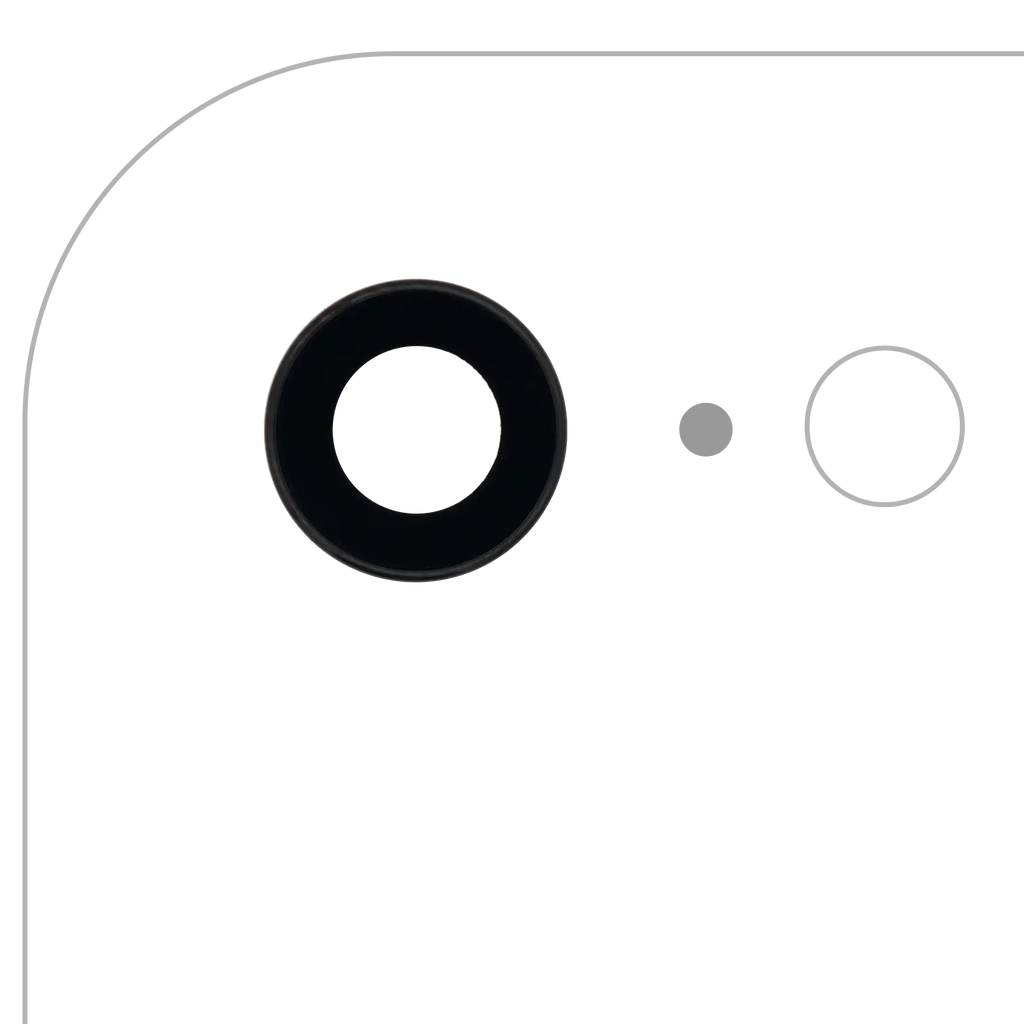 Rear Camera Lens with Holder & Frame for iPhone 7 (Aftermarket Plus) (10-Pack)