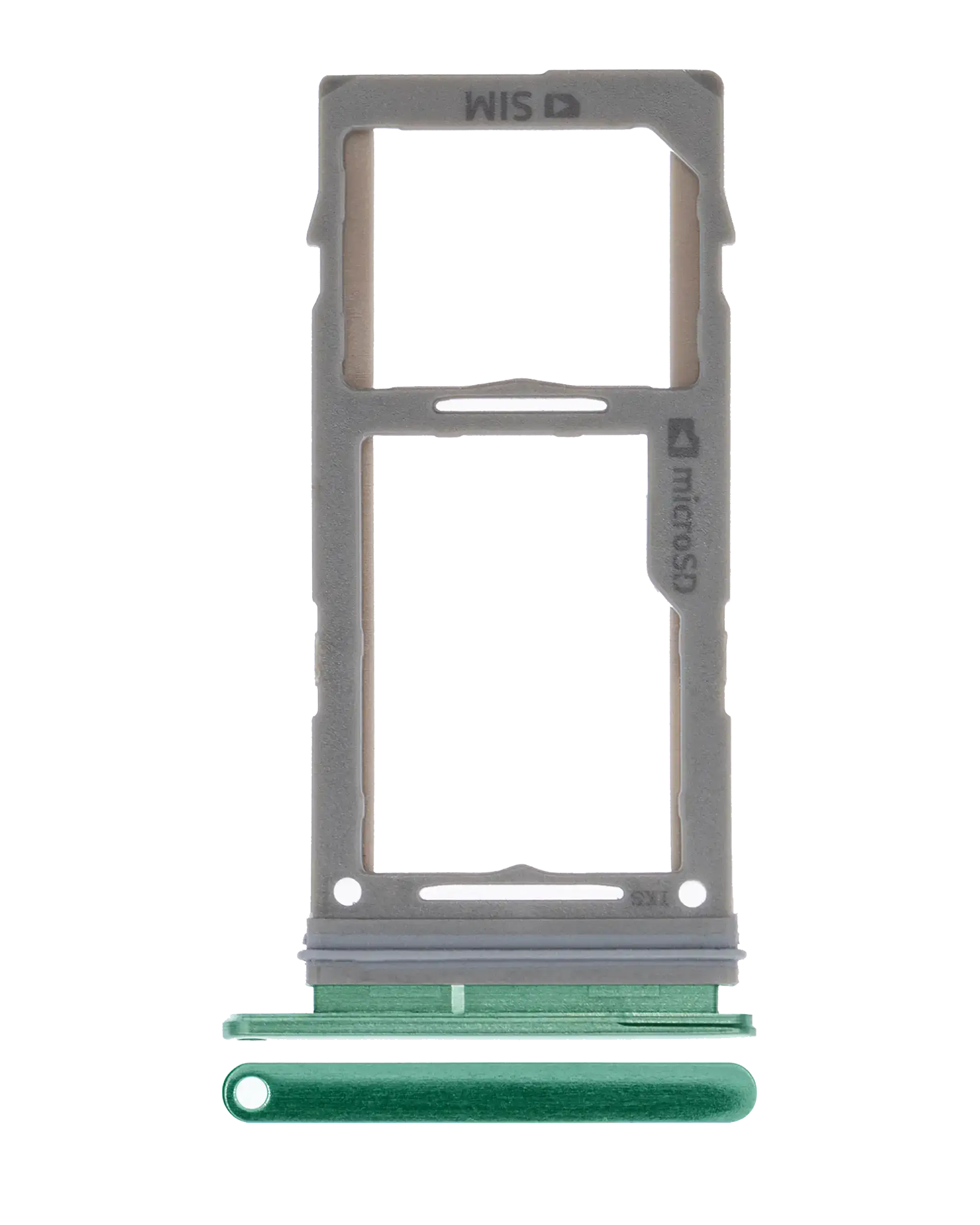 Single SIM Card Tray for Samsung Galaxy S10 / S10 Plus / S10E (Prism Green)