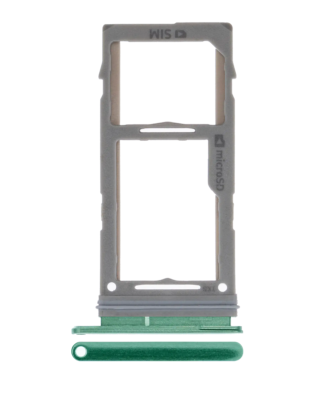 Single SIM-Kartenfach für Samsung Galaxy S10 / S10 Plus / S10E (Prism Green)