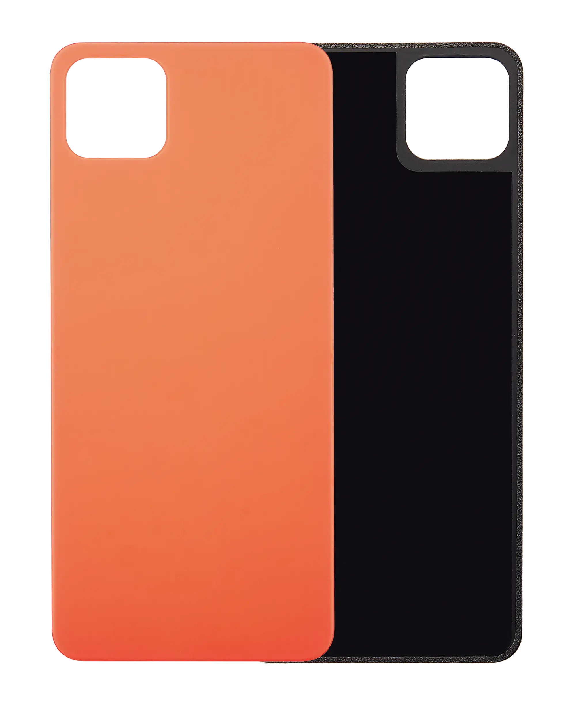 Glass Back Cover for Google Pixel 4 XL (Oh So Orange)