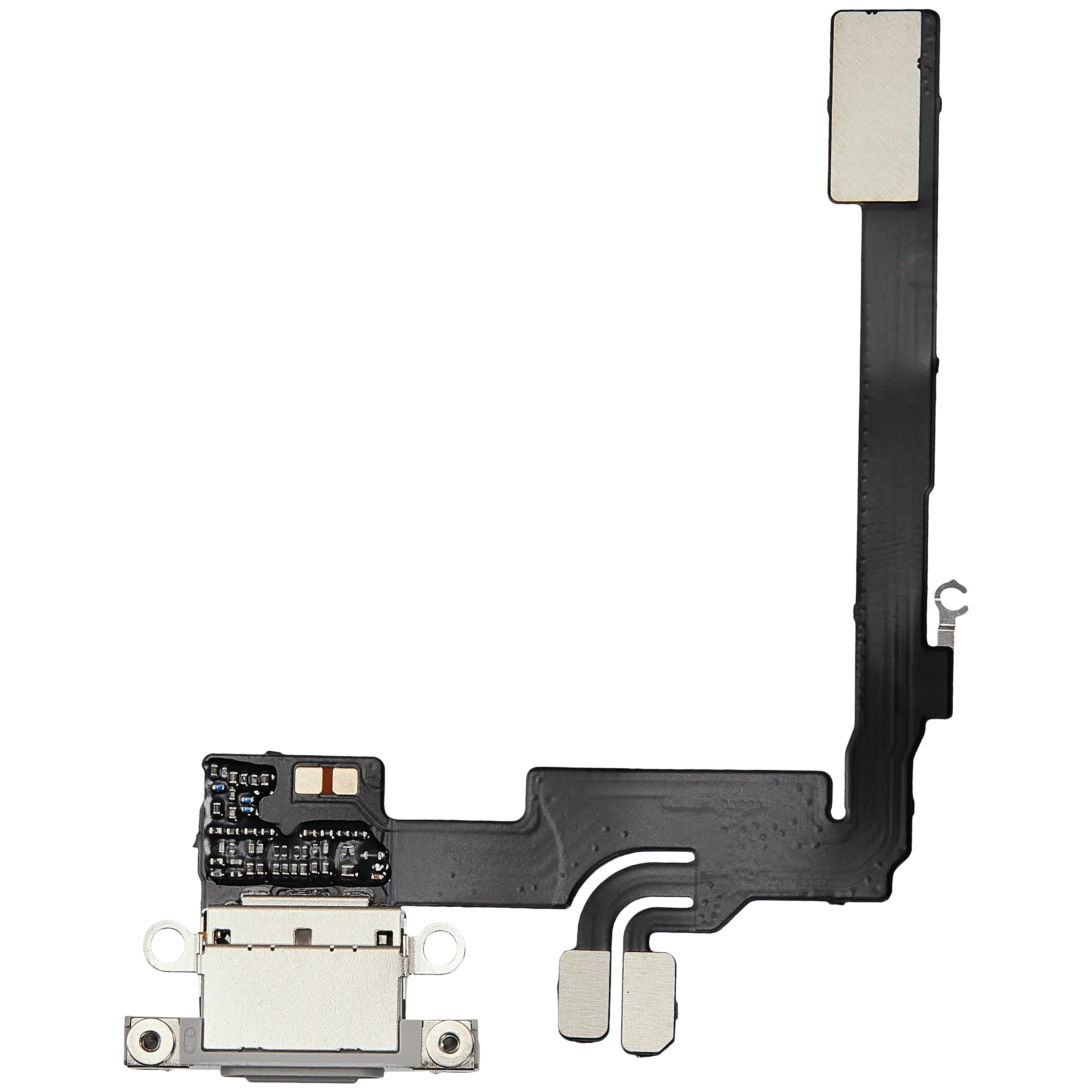 Charging Port Flex Cable for iPhone 16 Pro (Aftermarket Plus) (White Titanium)