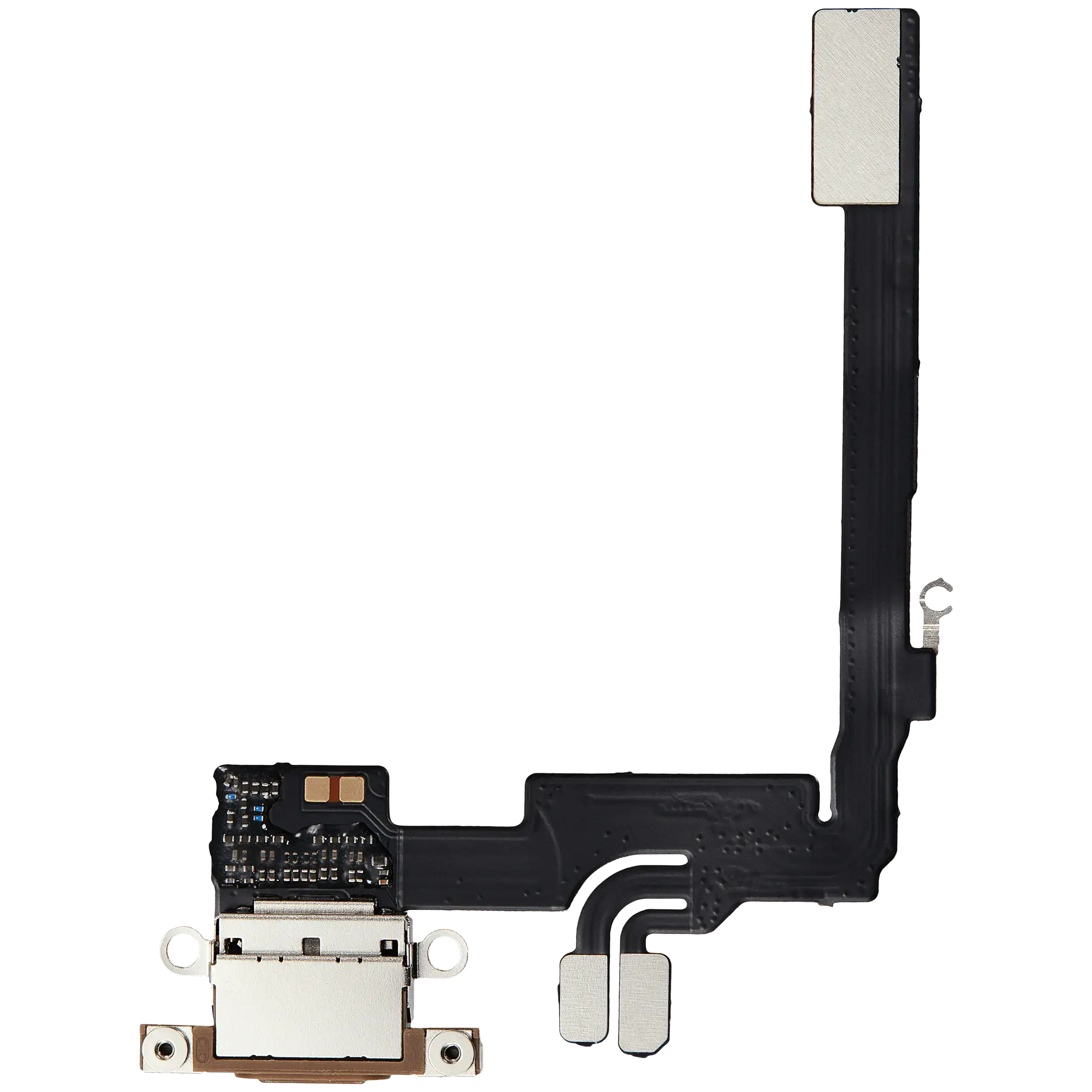 Charging Port Flex Cable for iPhone 16 Pro (Aftermarket Plus) (Desert Titanium)