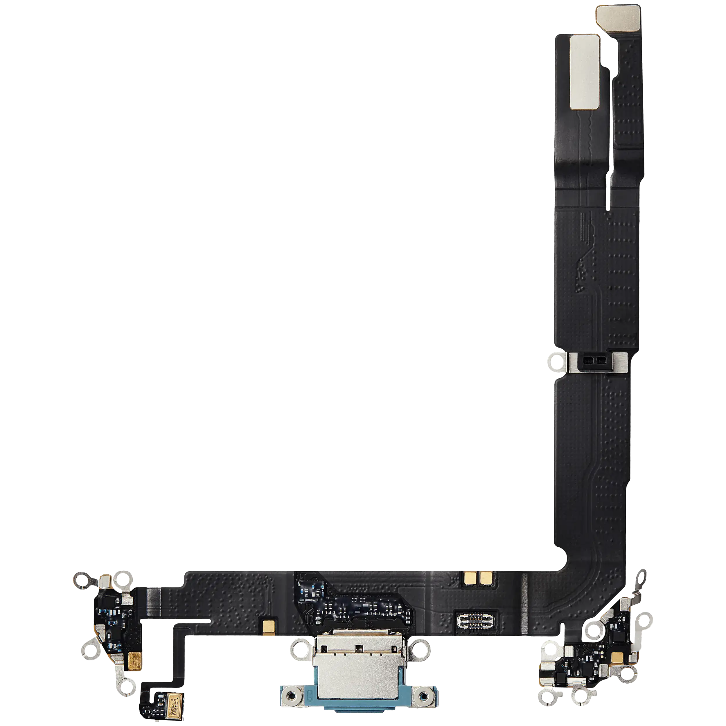 Charging Port Flex Cable for iPhone 16 Plus (Premium) (Teal)