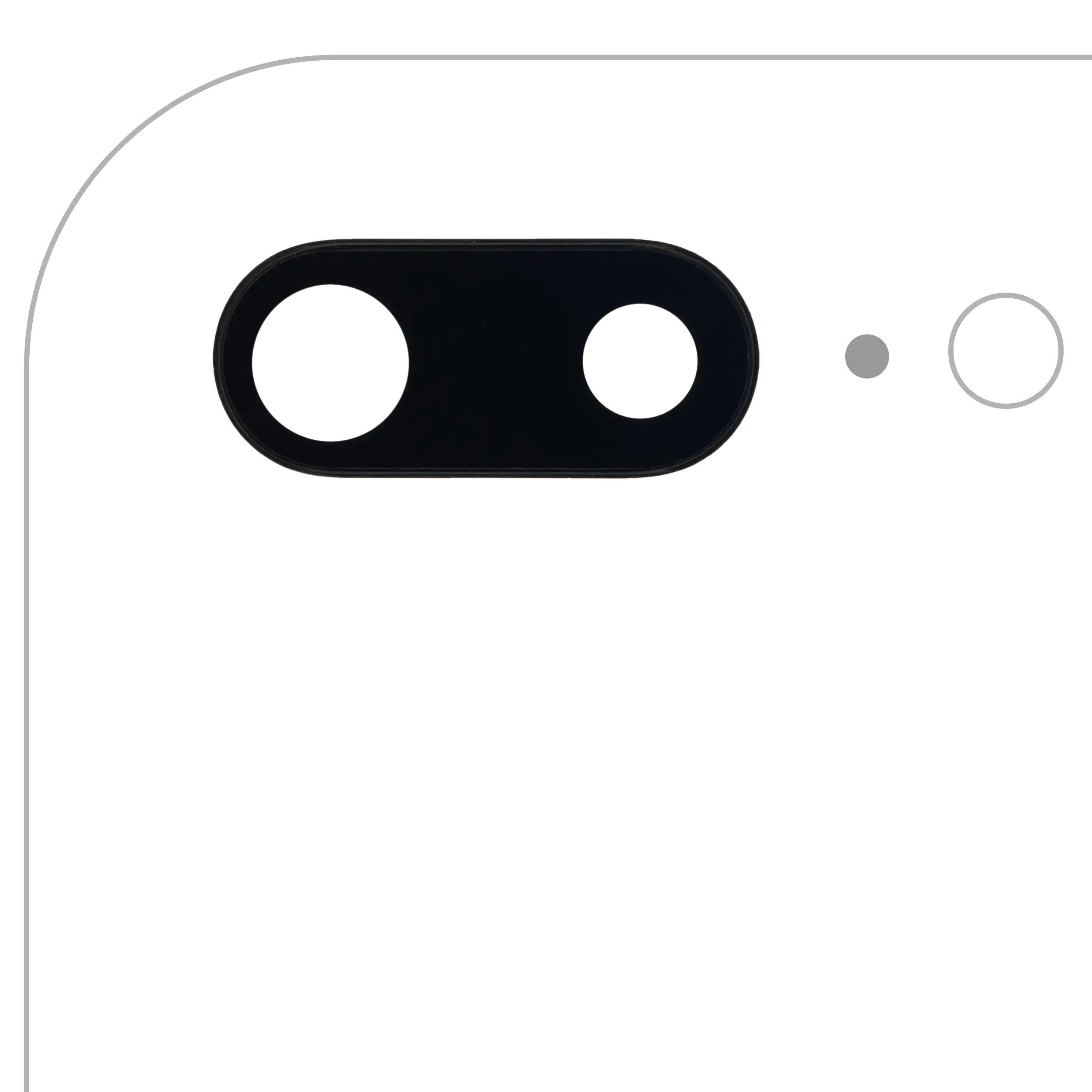 Rear Camera Lens with Holder and Bezel for iPhone 7 Plus (All Colors)