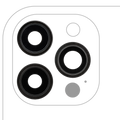 Rear Camera Lens with Holder and Frame for iPhone 12 Pro Max (3-piece set, Aftermarket Plus, Graphite)