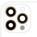 Kameralinse hinten mit Rahmen für iPhone 12 Pro Max, Gold (Aftermarket Plus)
