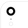 Rückkamera-Objektivglas für iPhone XR - 10er Pack - Premium Saphir