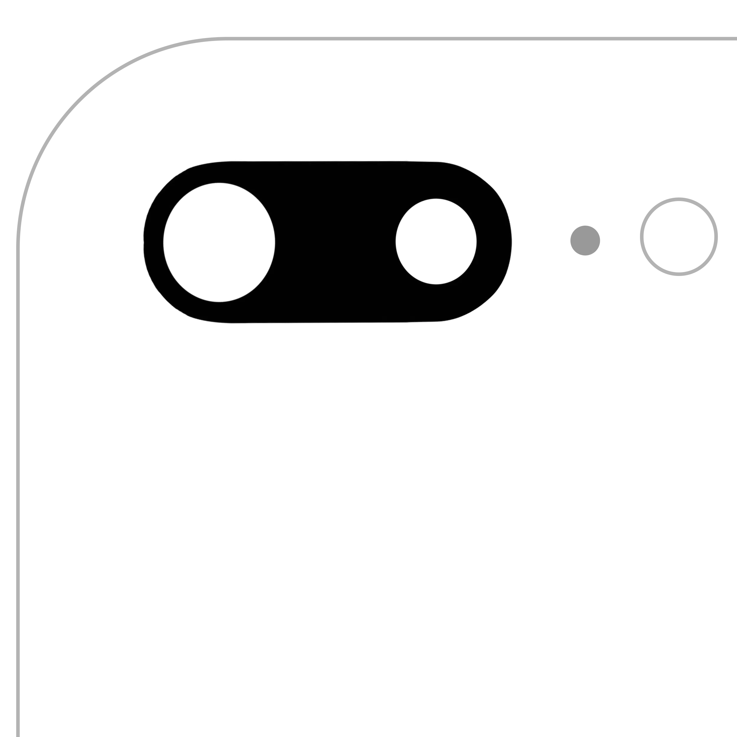 Rear Camera Glass Lens (Glass Only) with Adhesive for iPhone 7 Plus / 8 Plus (All Colors) (10-Pack) (Real Sapphire Premium)