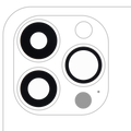 Kameraglas hinten Set mit Klebstoff für iPhone 13 Pro/Pro Max (Premium, Echt-Sap