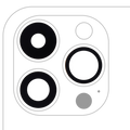 Kameralinse hinten (Glas) mit Kleber für iPhone 14 Pro/Max 10er-Pack Aftermarket