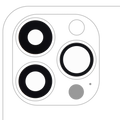 Rear Camera Glass Lens (Glass Only) with Adhesive for iPhone 13 Pro / 13 Pro Max (3-Pack) (Genuine Sapphire Glass) (Premium)