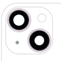 Rear Camera Lens with Holder and Frame for iPhone 13 / 13 Mini (2 pcs) (Real Sapphire / Premium) (Pink)