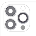 Kameralinse hinten mit Rahmen für iPhone 13 Pro/Max (Aftermarket Plus) Silber