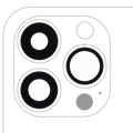 Rückkamera-Glasobjektiv mit Kleber für iPhone 13 Pro/Max Aftermarket 10er-Pack