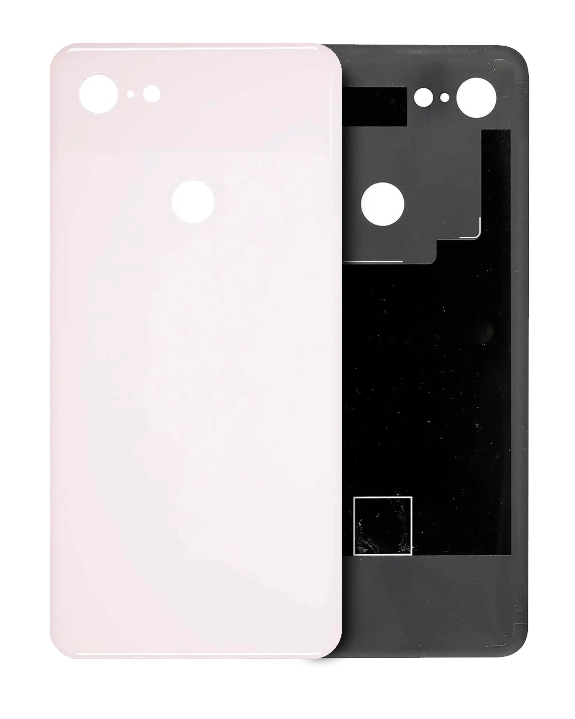 Glas-Rückabdeckung für Google Pixel 3 XL (Pink)