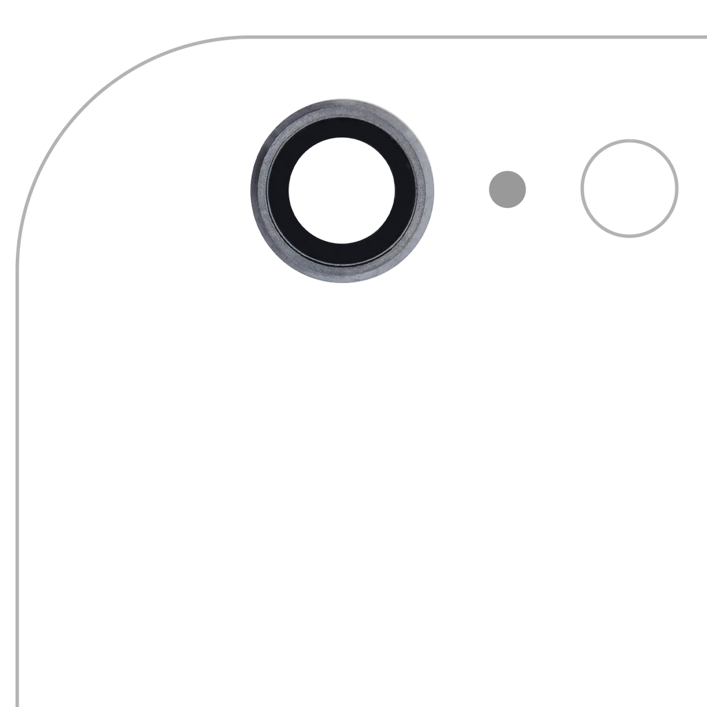 Rear Camera Lens for iPhone 6 Plus / 6S Plus (Space Gray) (10-Pack)