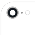 Rear Camera Lens with Holder and Bezel for iPhone 8 / SE (2020) / SE (2022) (Aftermarket Plus) (Silver) (10-pack)