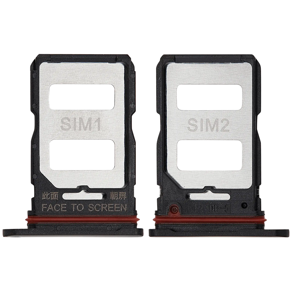 SIM Card Tray for Xiaomi 12T Pro (Black)