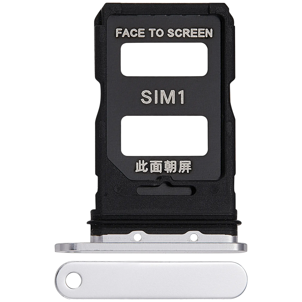 SIM Card Tray for Xiaomi 13 Pro (Ceramic White)