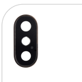 Rear Camera Lens with Bracket and Bezel for iPhone XS / XS Max (Gold) (Real Sapphire Premium) (10-Pack)