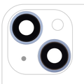 Rear Camera Lens with Holder and Frame for iPhone 14/14 Plus (2-Piece Set) (Aftermarket Plus) (Blue)