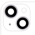Hinterkamera-Linse mit Halterung & Rahmen für iPhone 14/14 Plus (2er-Set) Premiu