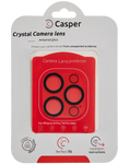 Casper Kameralinsen-Schutz für iPhone 14 Pro / 14 Pro Max (Crystal Full Cover)