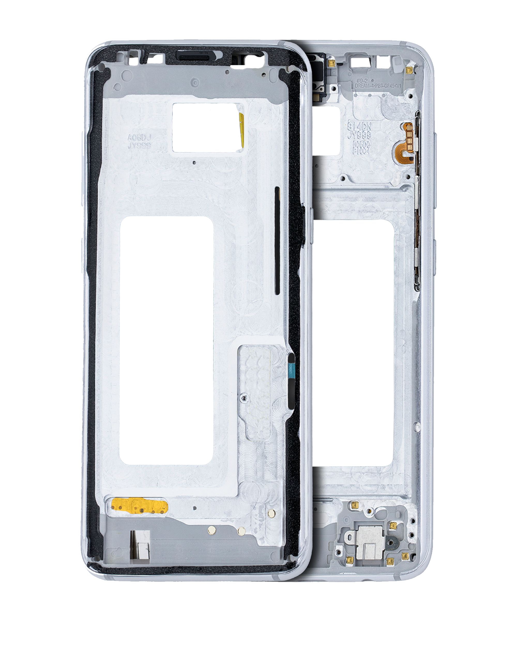 Midframe/Rahmen für Samsung Galaxy S8 inkl. Kleinteile (Arctic Silver)