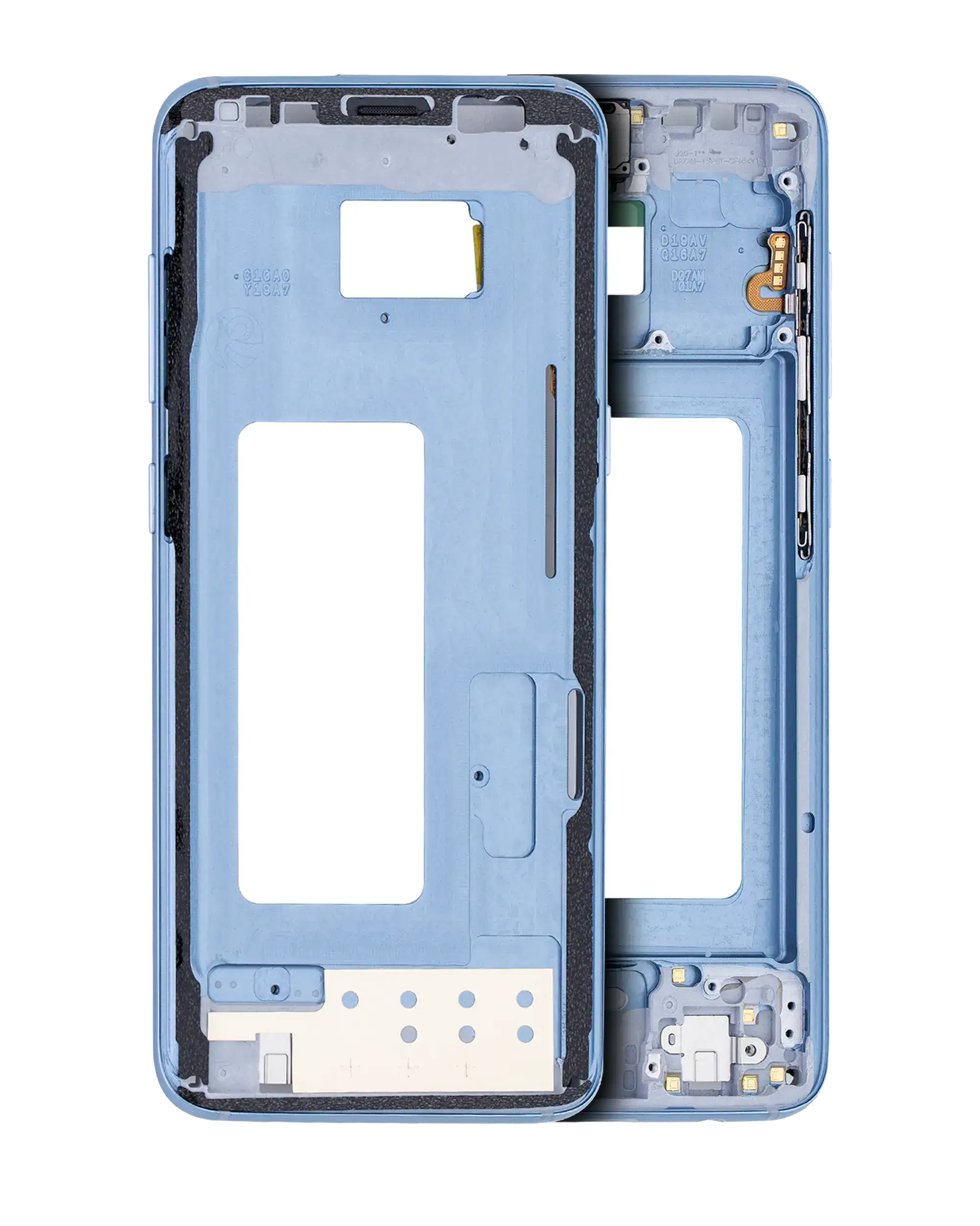 Midframe/Bezel for Samsung Galaxy S8 with Small Parts (Coral Blue)