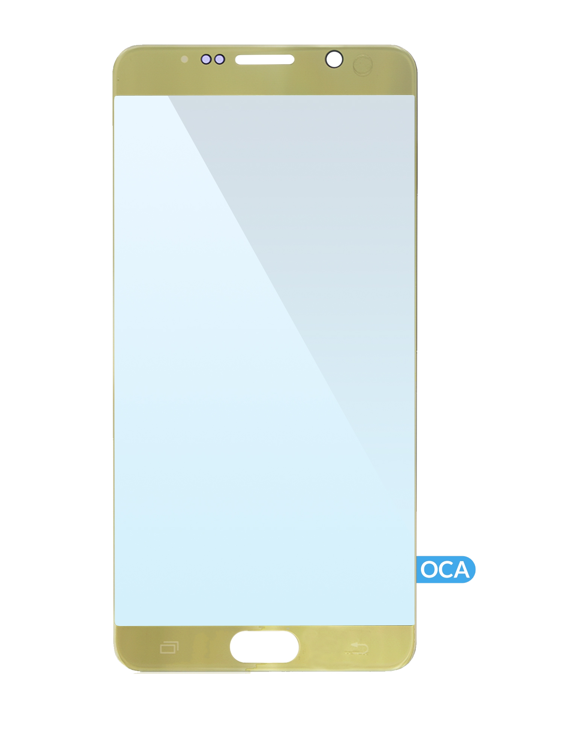 Frontglas mit OCA vorinstalliert für Samsung Galaxy Note 5 (Gold)