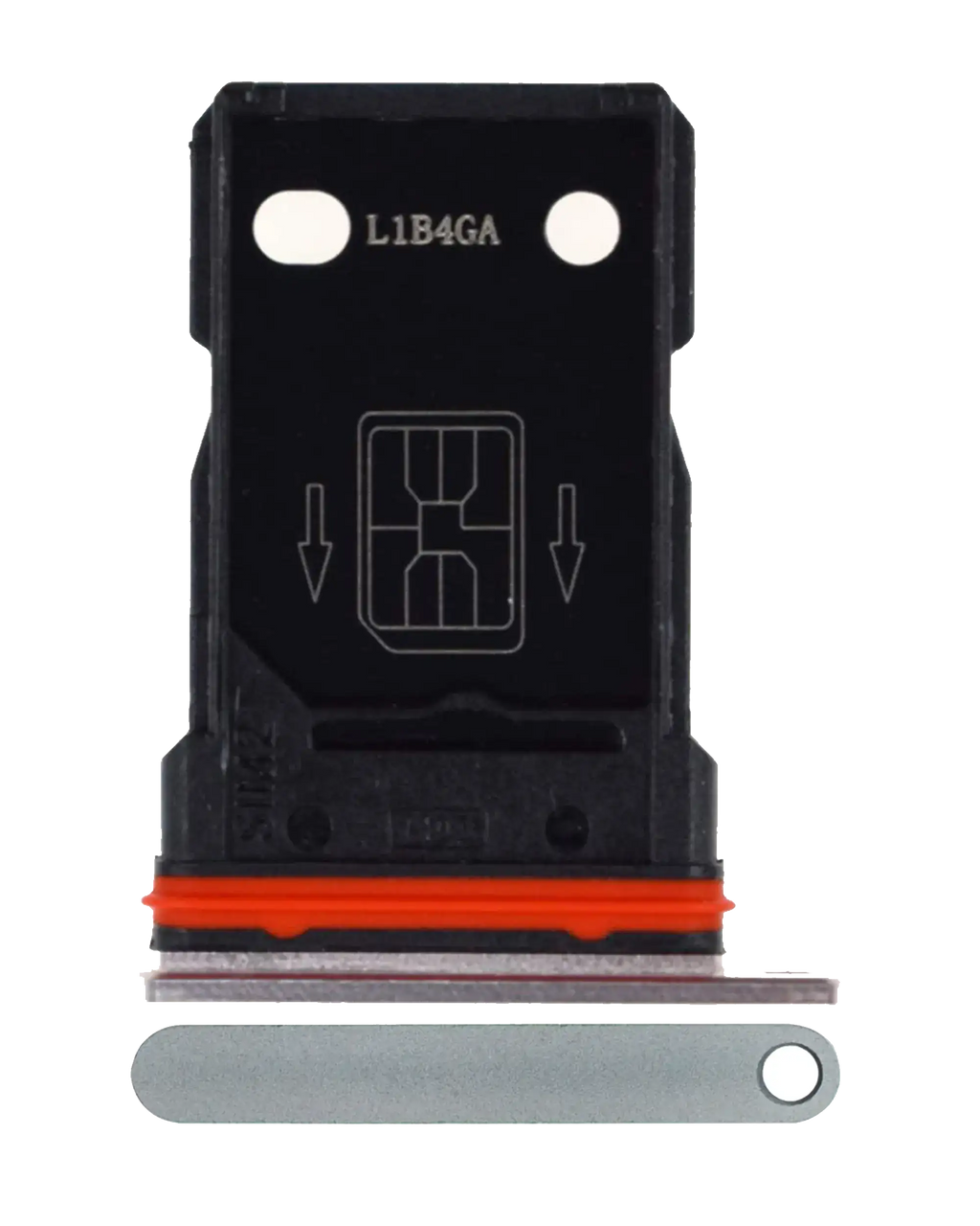 Dual SIM Card Tray for OnePlus 8 (Polar Silver)