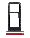 Single SIM Card Tray for Motorola Moto E7 (XT2095 / 2020) (Red)