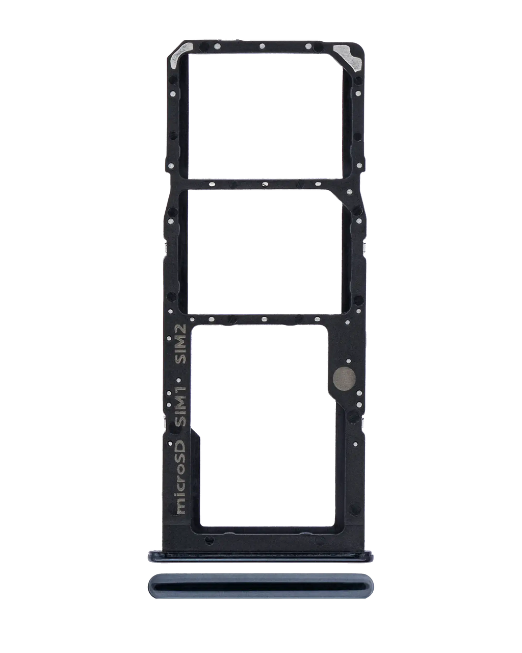 Dual-SIM-Kartenfach für Samsung Galaxy A50S (A507 / 2019) - Prism Crush Black