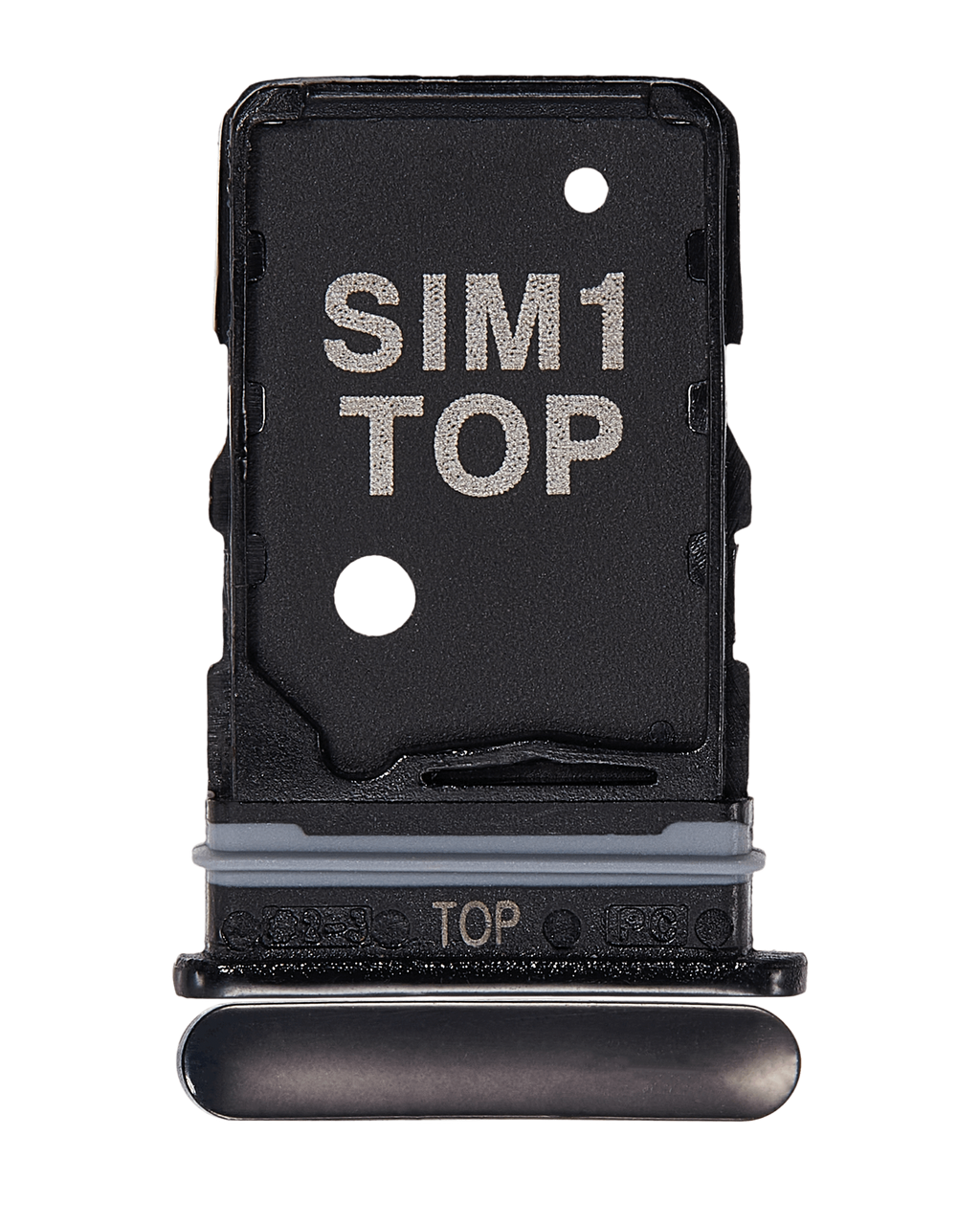 Dual-SIM-Kartenfach für Samsung Galaxy A80 (A805 / 2019) (Phantom Black)