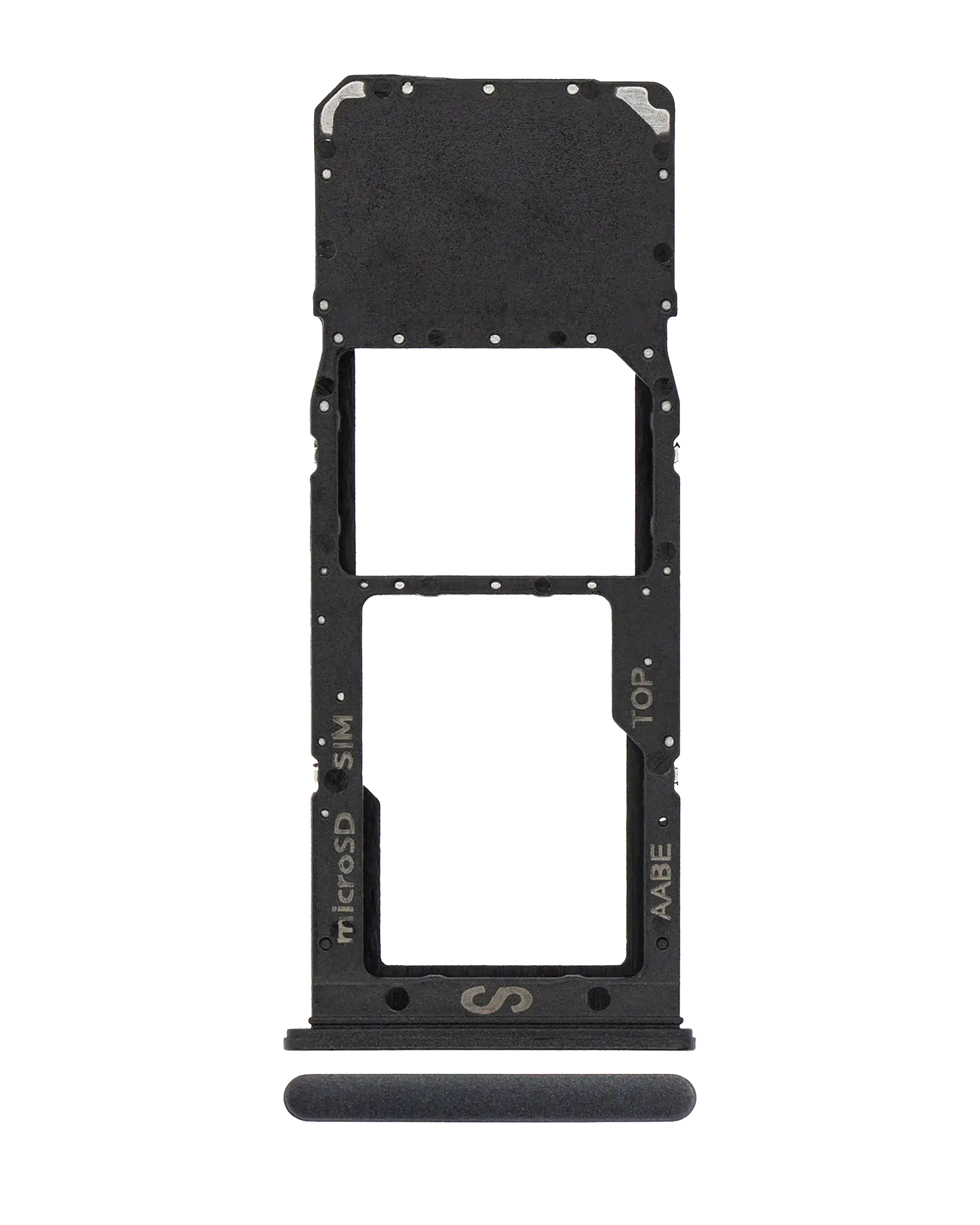 Single SIM Card Tray for Samsung Galaxy A12 (A125 / 2020) (Black)